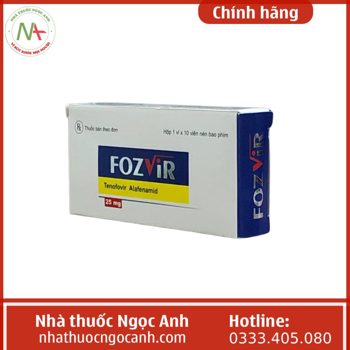 Fozvir 25mg