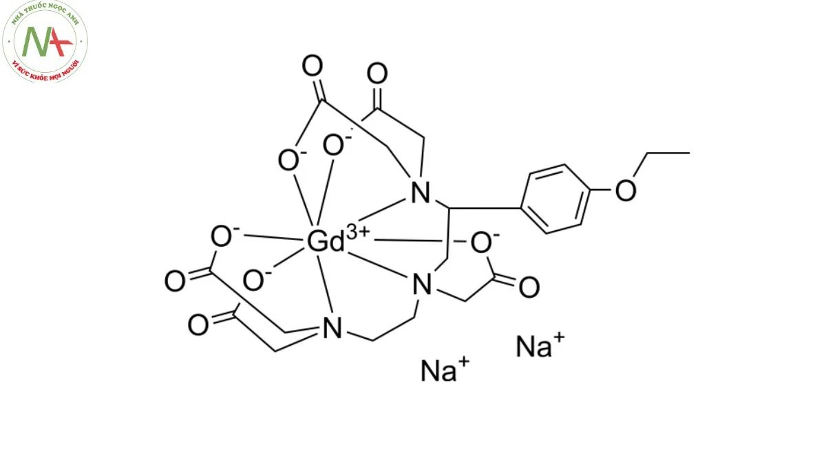 Cấu trúc phân tử Gadoxetate