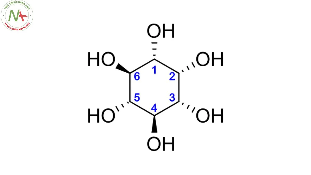 Cấu trúc phân tử Inositol 