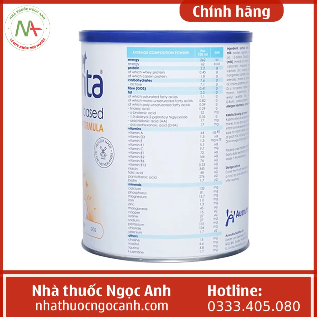 Kabrita số 3 800g