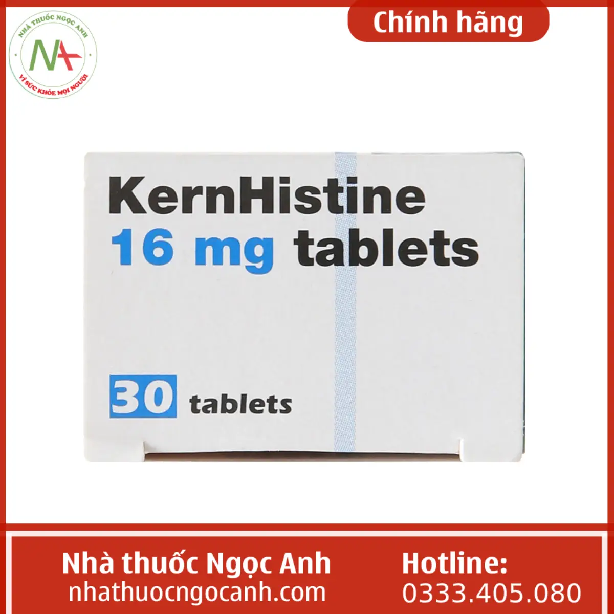 Kernhistine 16 mg Tablets