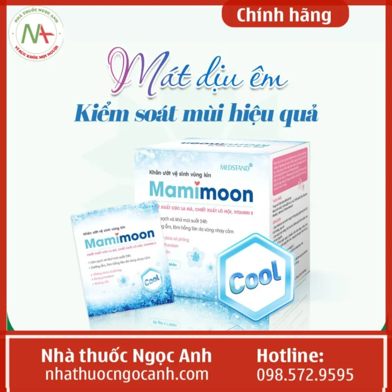 Khăn ướt vệ sinh vùng kín Mamimoon