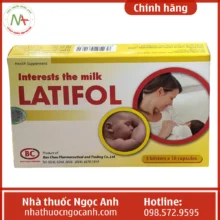 Hộp Lợi sữa Latifol