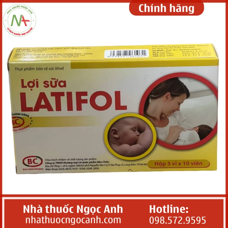 Hộp Lợi sữa Latifol