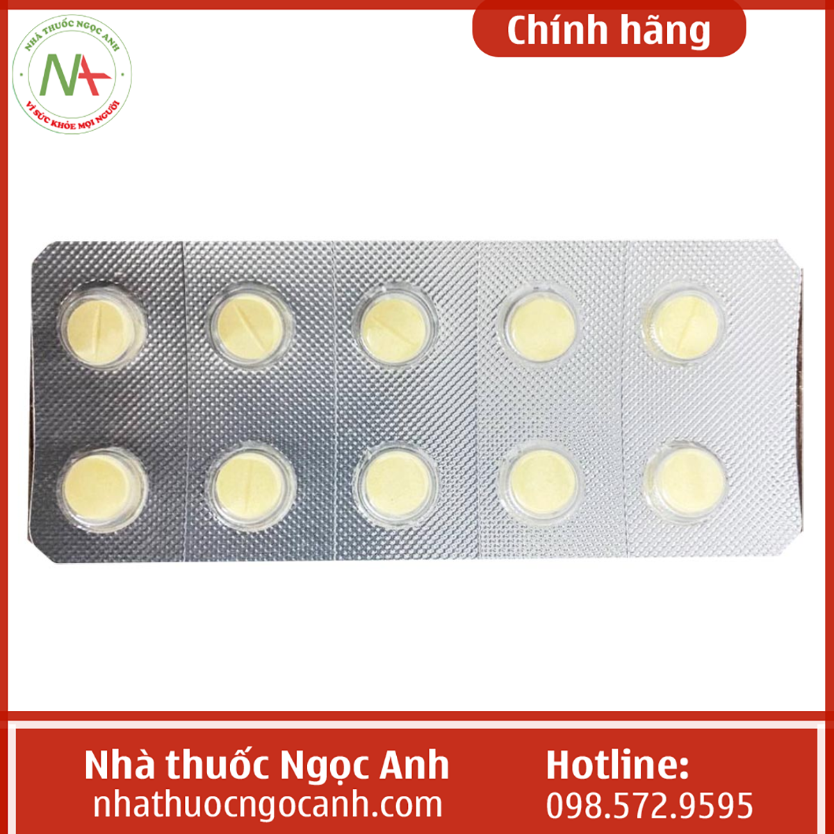 Vỉ thuốc Metrex 2,5mg