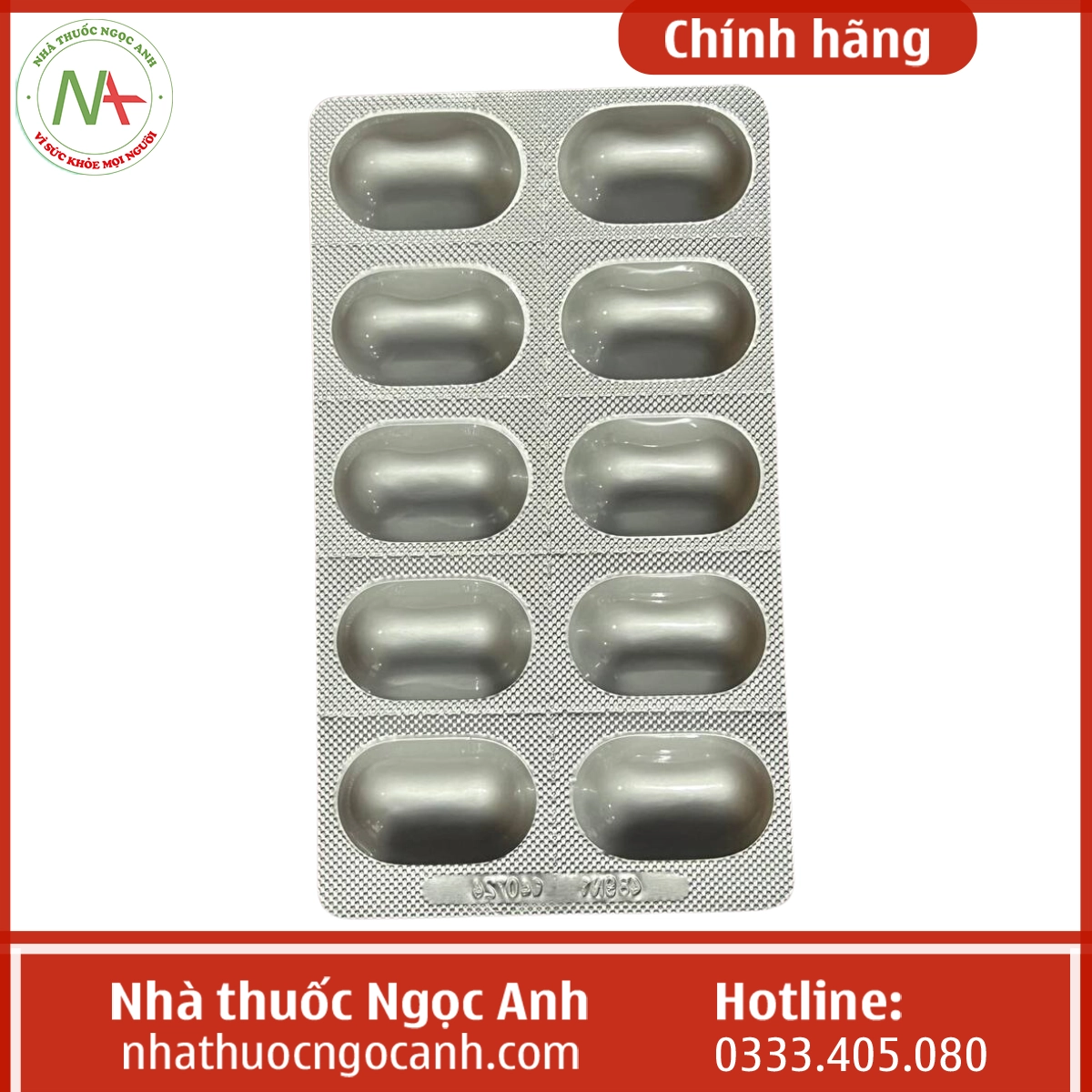 Vỉ thuốc Mocrea Tenofovir 300