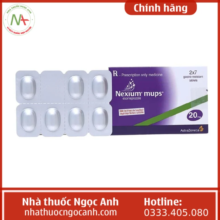 Nexium mups 20mg