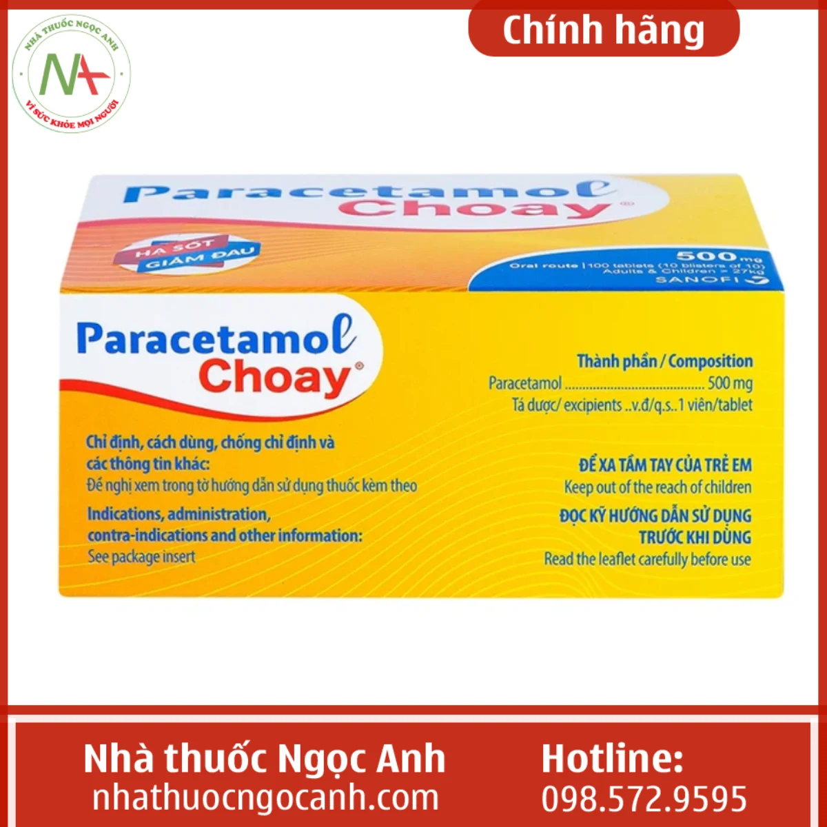 Paracetamol Choay