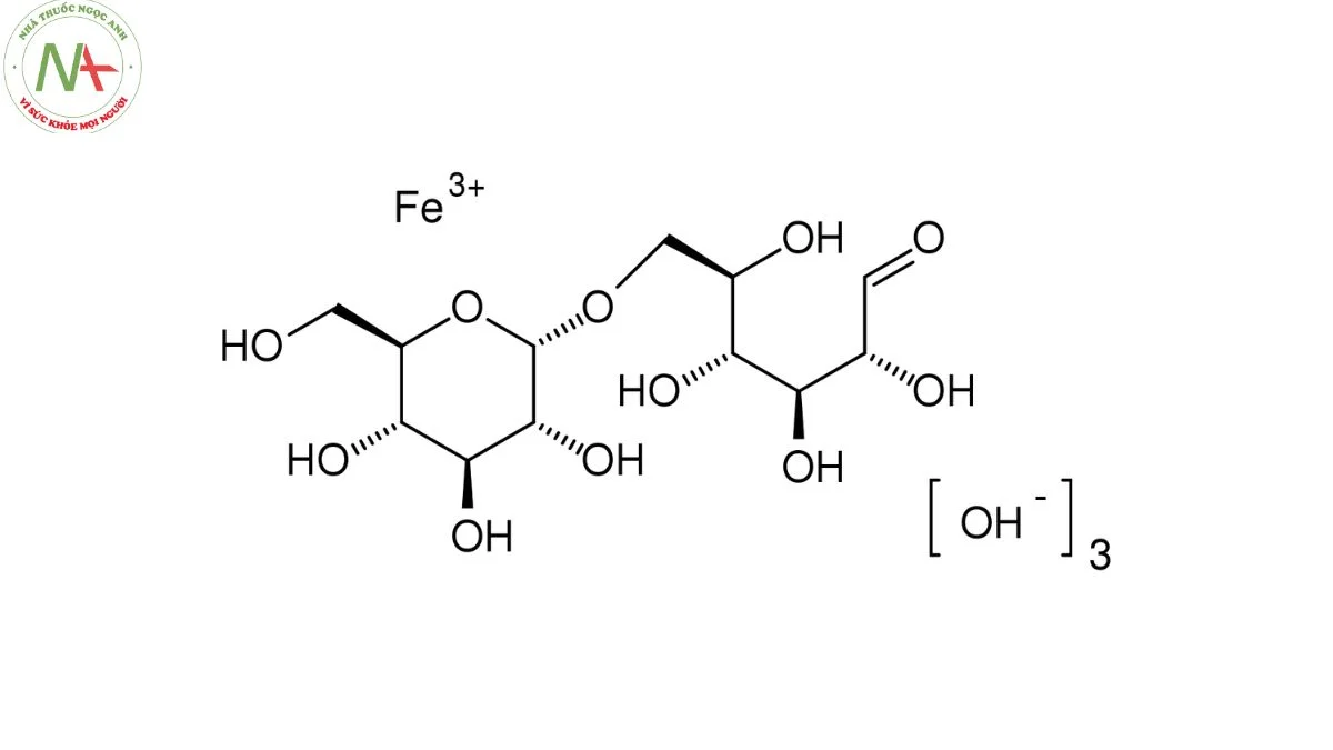 Cấu trúc phân tử Sắt III Hydroxyl Polymaltose