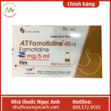 Thuốc A.T Famotidin 40 inj 40mg5ml