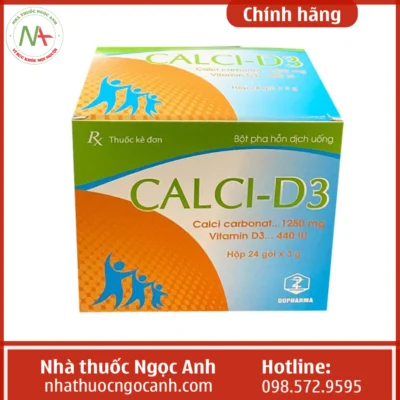 Thuốc CALCI-D3 DOPHARMA