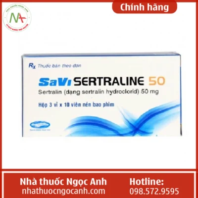 Thuốc Savi Setraline 50