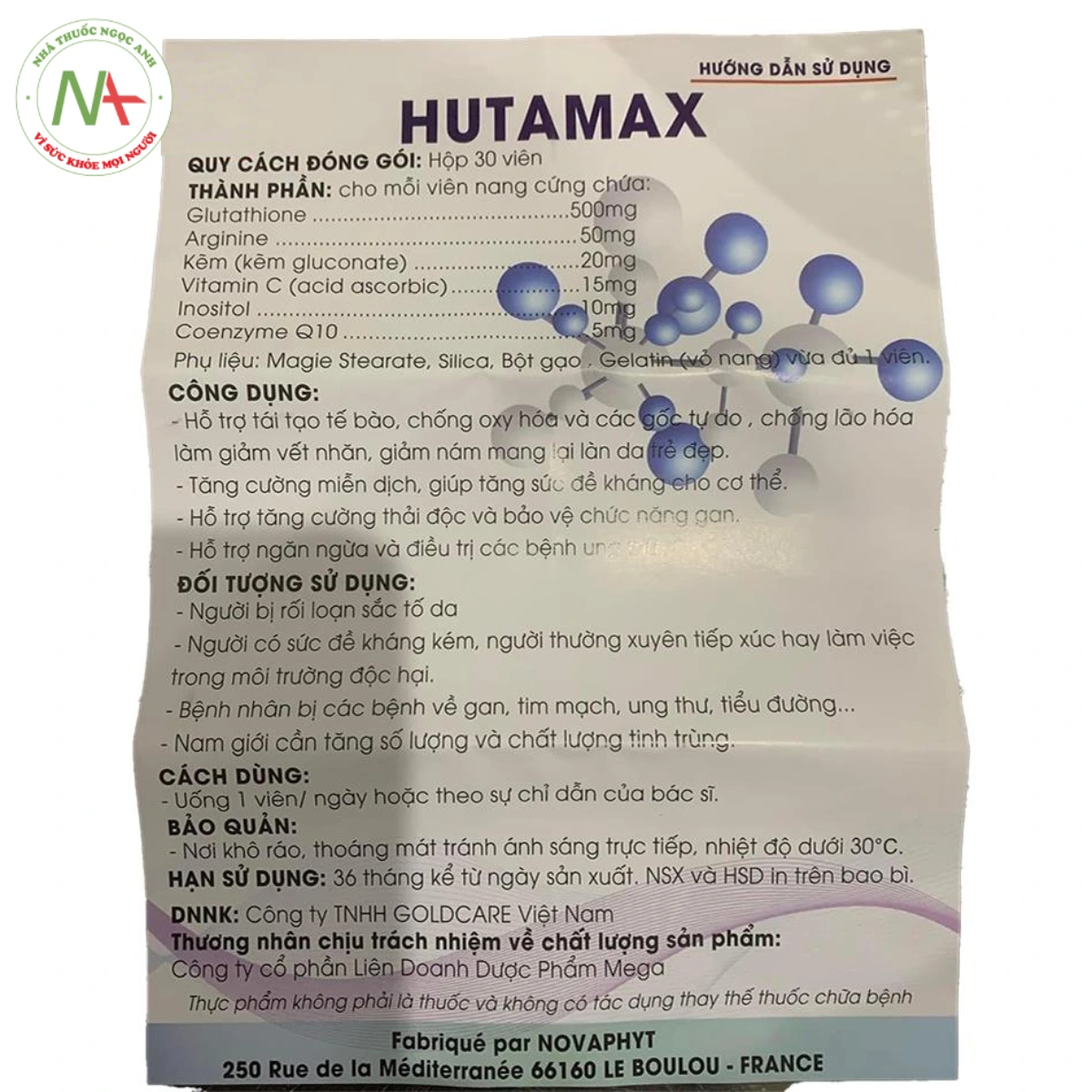 Hướng dẫn sử dụng Hutamax