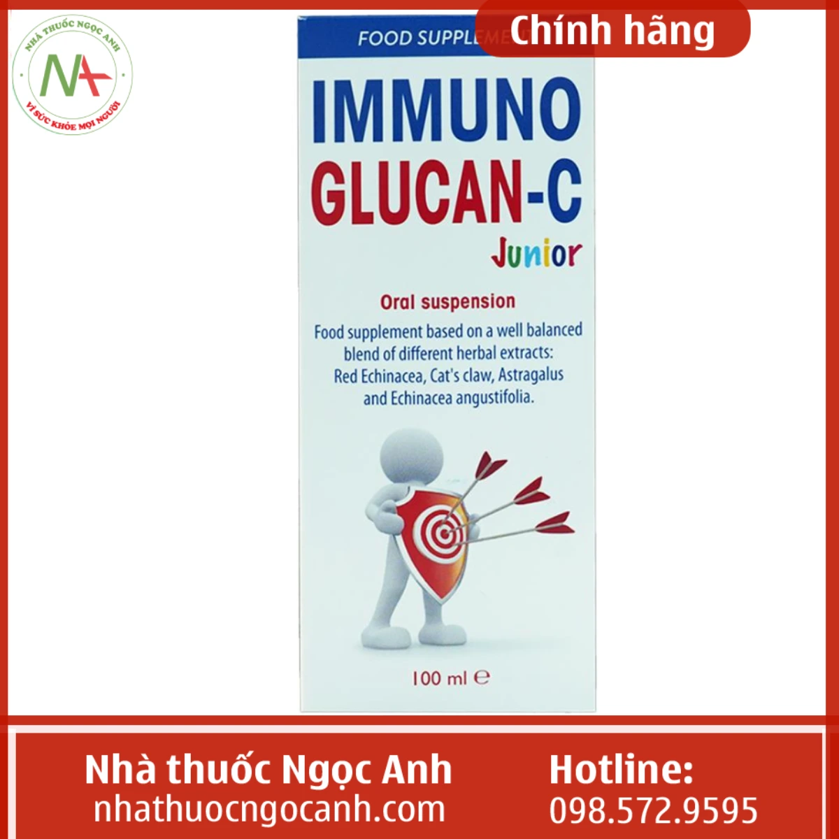 Hình ảnh sản phẩm Immuno Glucan-C Junior