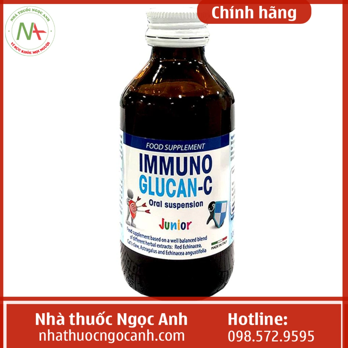 Hình ảnh sản phẩm Immuno Glucan-C Junior