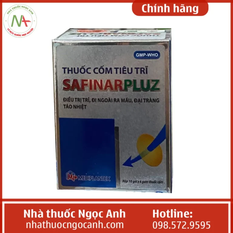 Thuốc cốm tiêu trĩ SafinarPluz