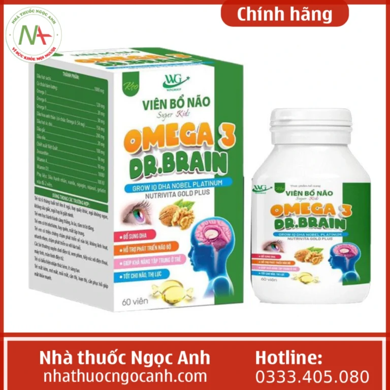 Viên Bổ Não Super Kid Omega 3 Dr.Brain