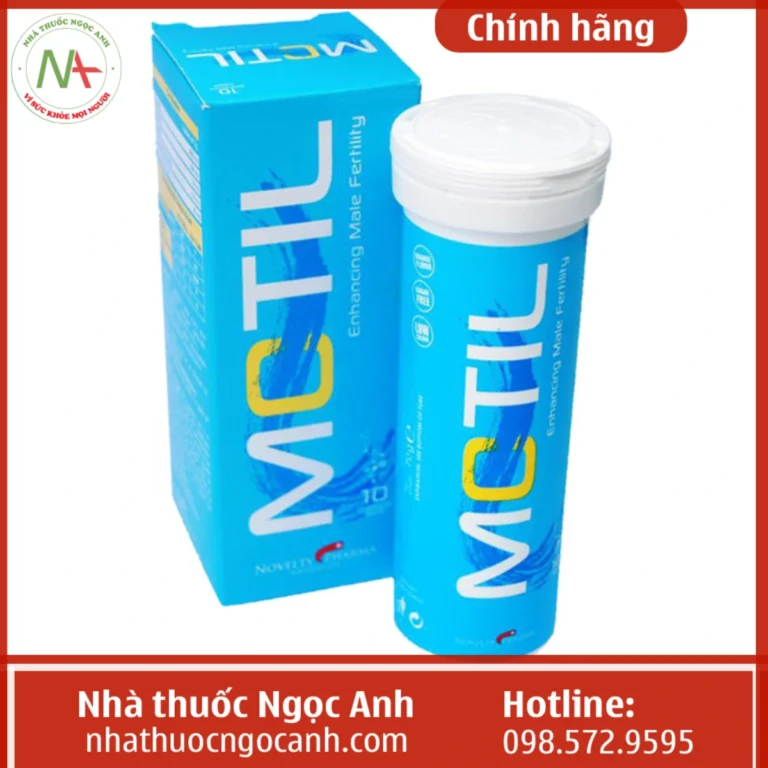 Viên sủi Motil