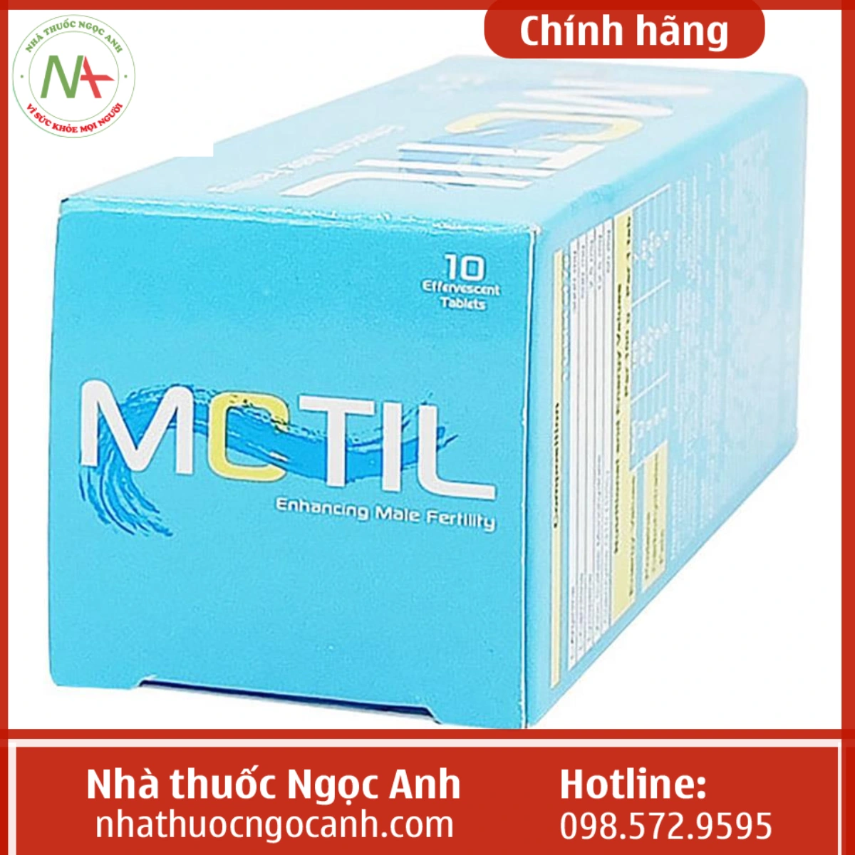 Viên sủi Motil