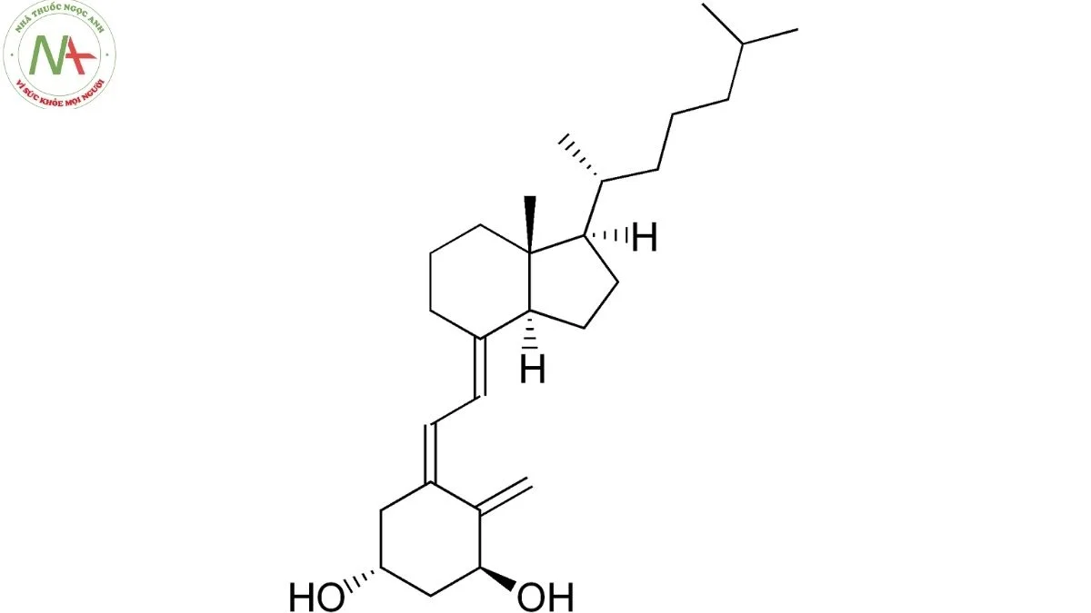 Cấu trúc phân tử Alfacalcidol 