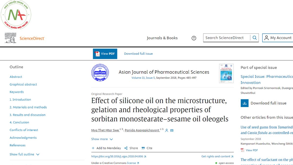 Effect of silicone oil on the microstructure, gelation and rheological properties of sorbitan monostearate–sesame oil oleogels