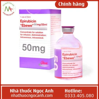 Epirubicin "Ebewe" 50mg/25ml