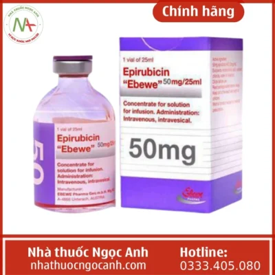 Epirubicin "Ebewe" 50mg/25ml