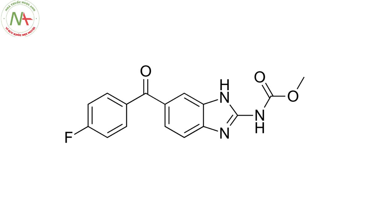 Cấu trúc phân tử Flubendazol 