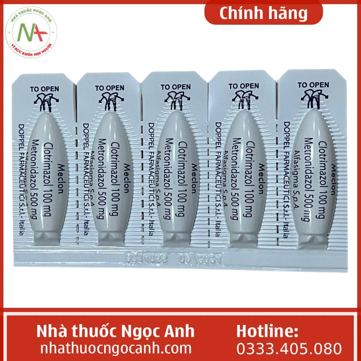 Vỉ thuốc Meclon