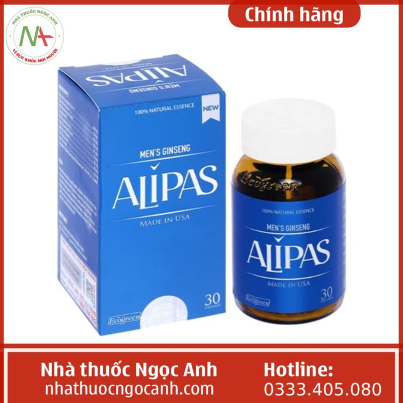 Sâm Alipas New Ecogreen có tốt không? Giá bao nhiêu? Mua ở đâu?