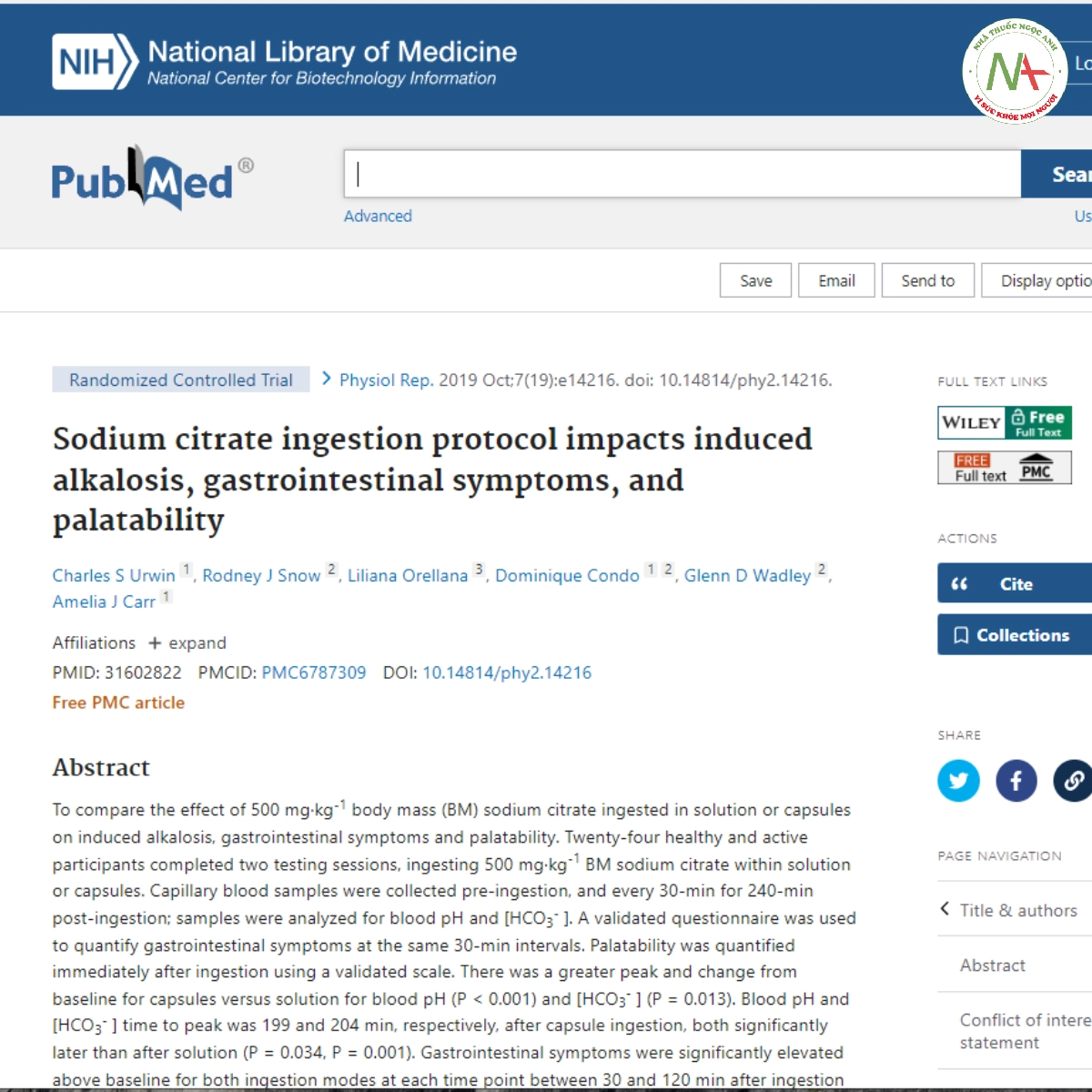 Sodium citrate ingestion protocol impacts induced alkalosis, gastrointestinal symptoms, and palatability