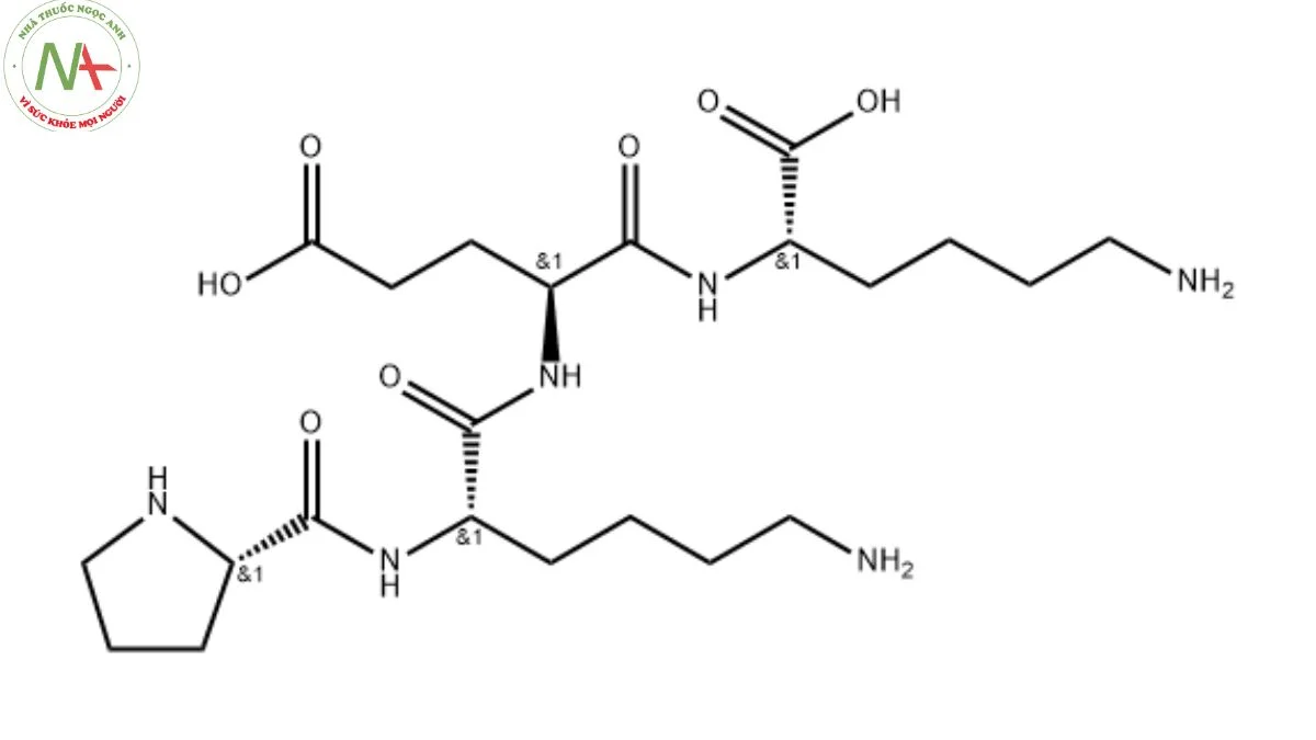 Cấu trúc phân tử Tetrapeptide - 30