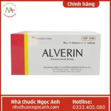 Thuốc Alverin 40mg Thephaco