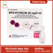 Thuốc BFS-Hyoscin 40mg 2ml