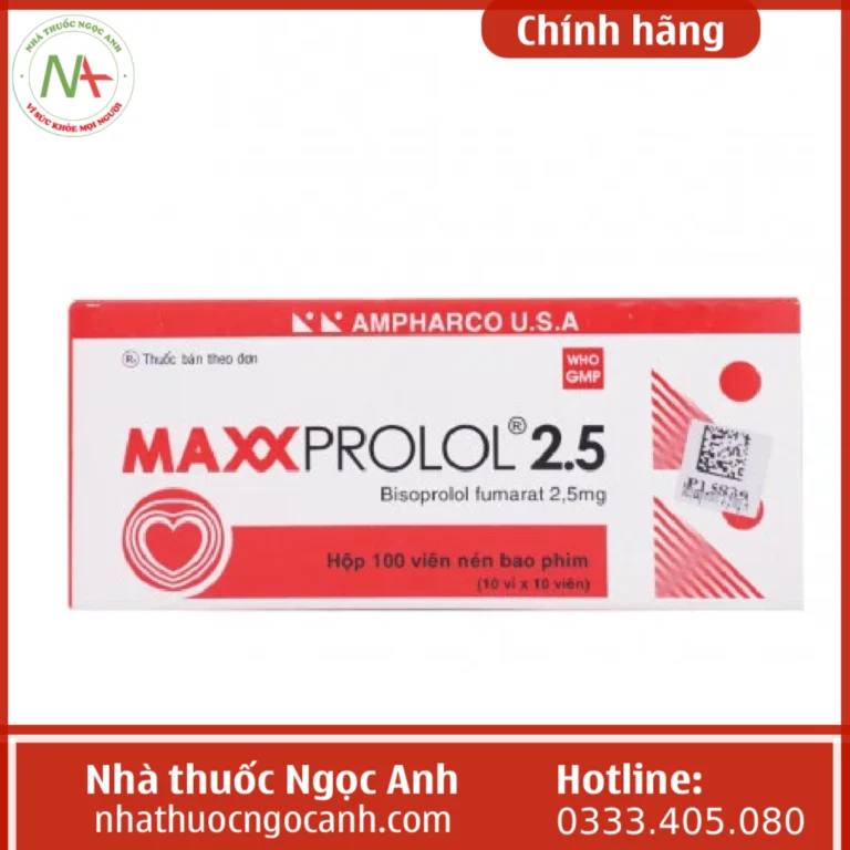 Thuốc Maxxprolol 2.5