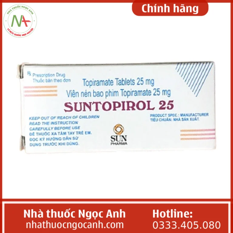 Thuốc suntopirol 25mg