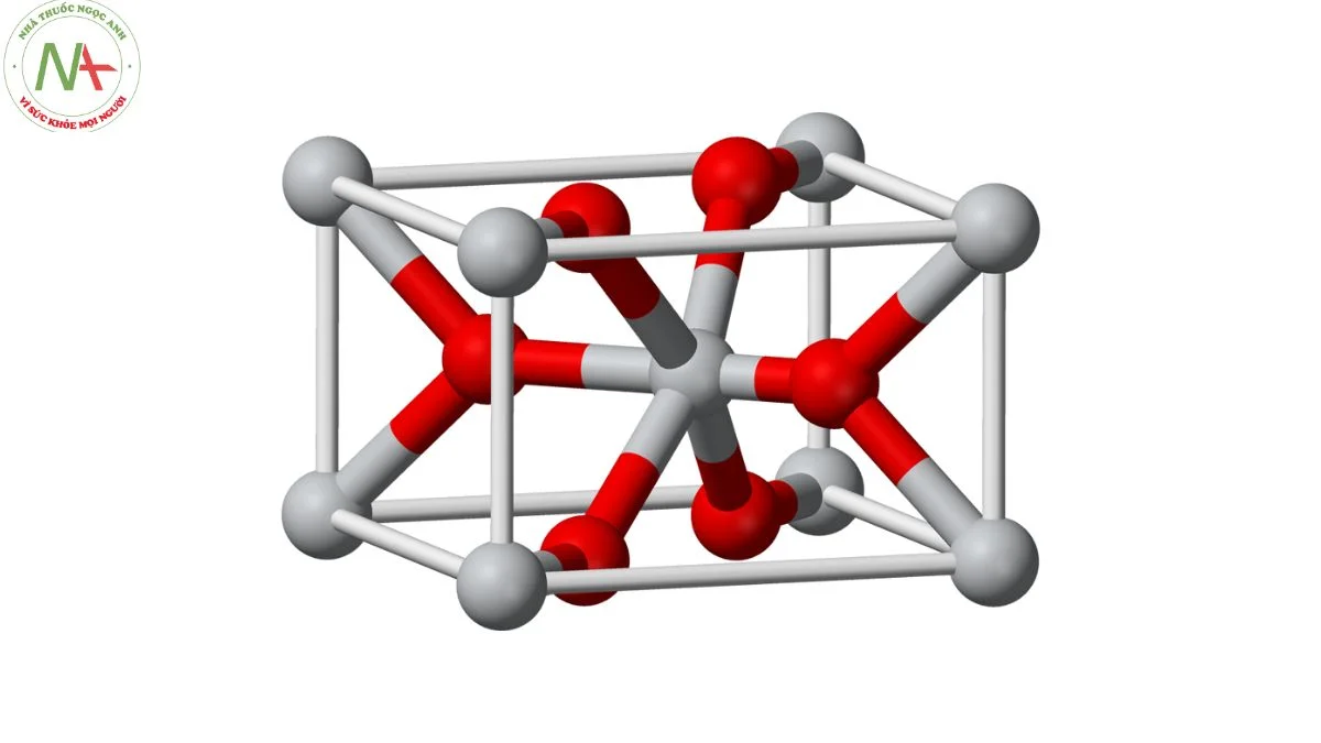 Cấu trúc phân tử Titanium Dioxide