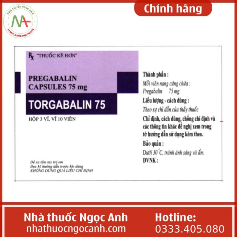 Torgabalin 75mg