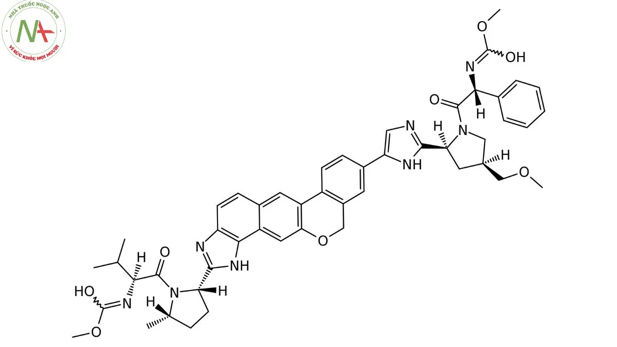 Cấu trúc phân tử Velpatasvir 