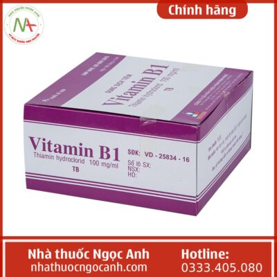 Vitamin B1 100mg/ml Vinphaco