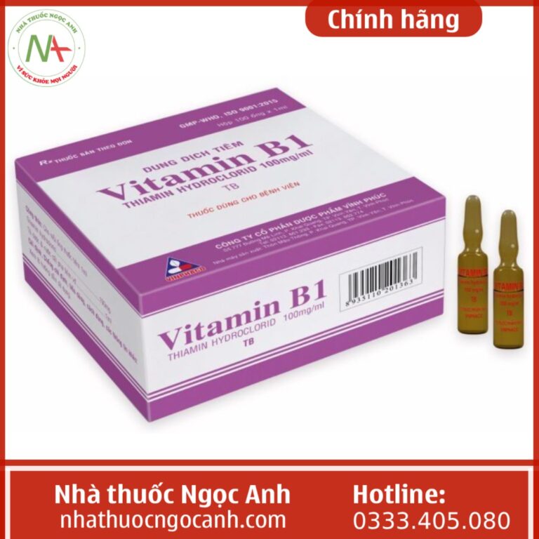 Vitamin B1 100mg/ml Vinphaco