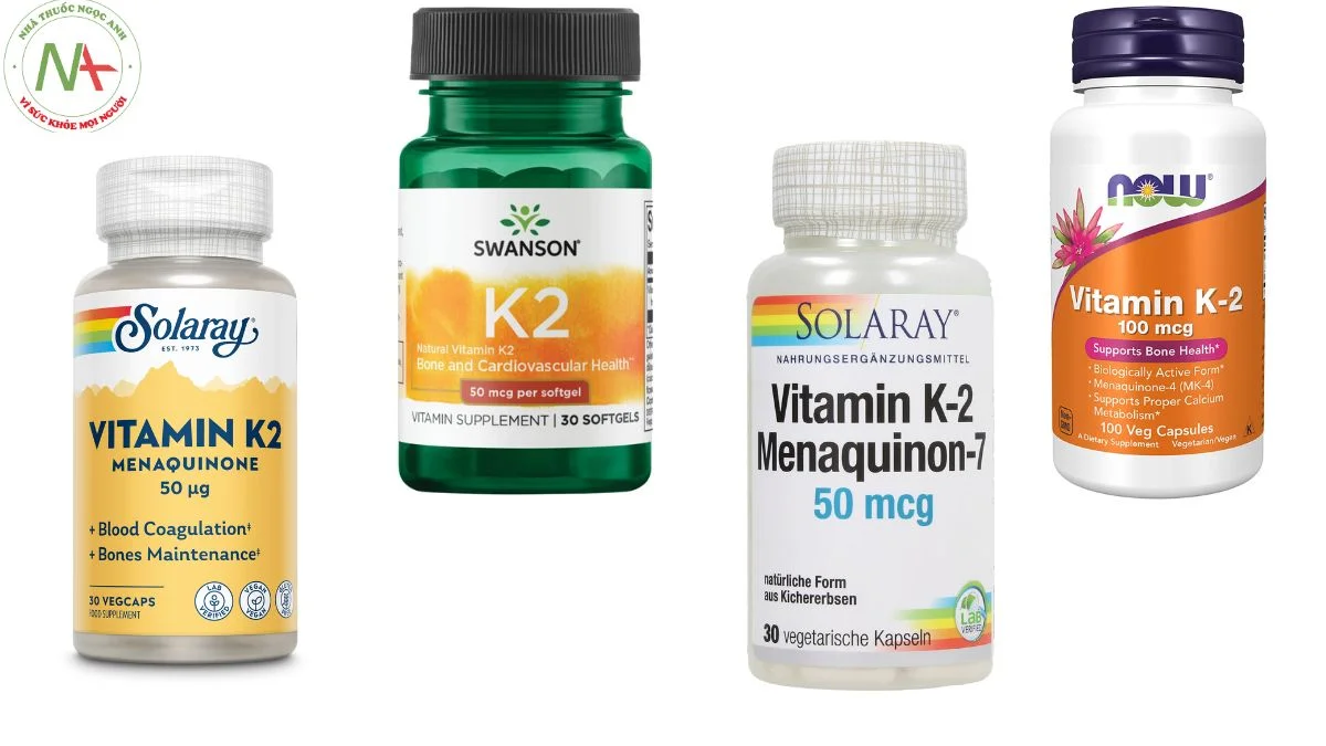 Dạng bào chế Vitamin K2 (Menaquinone)