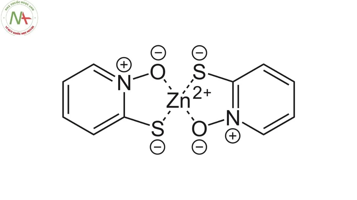 Cấu trúc phân tử ZinC Pyrithione