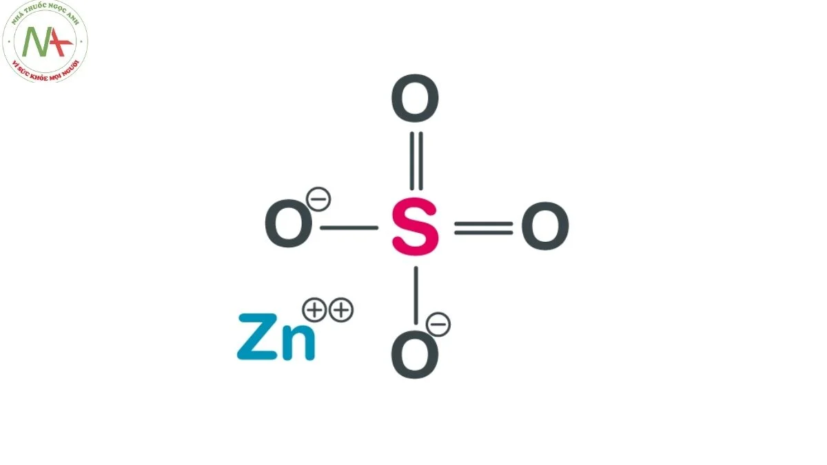 Cấu trúc phân tử ZinC Sulfate 