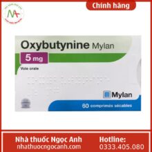 Thuốc Oxybutynine Mylan 5mg