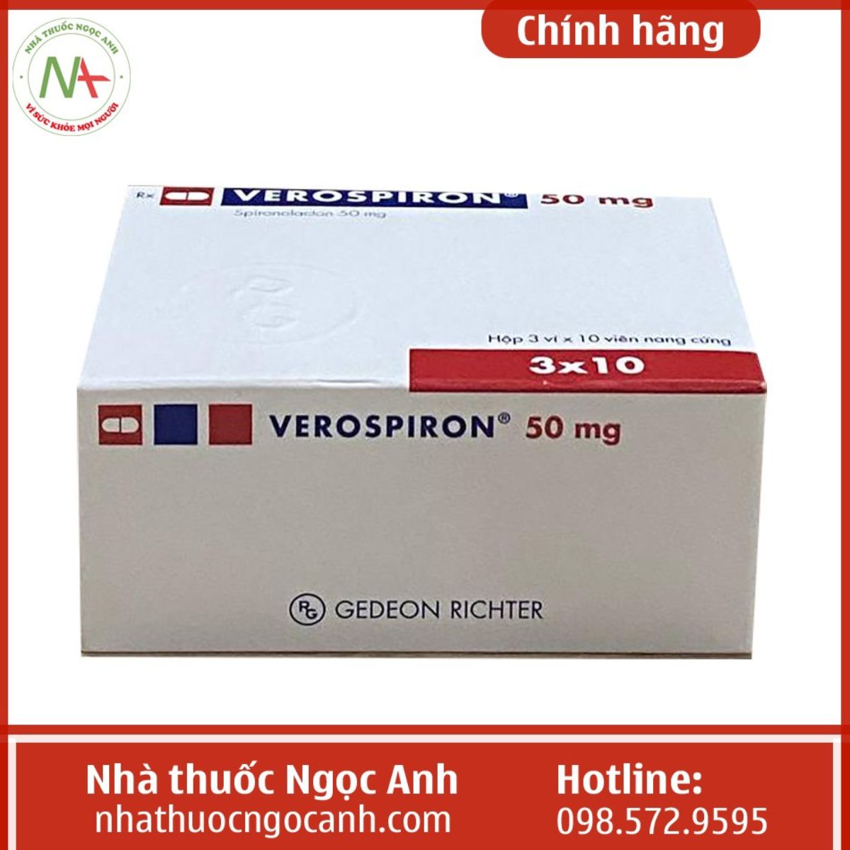 Ảnh Verospiron 50mg 8