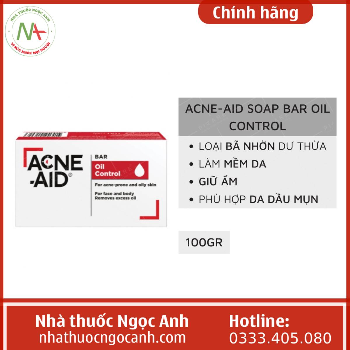 Acne-Aid Bar 100g