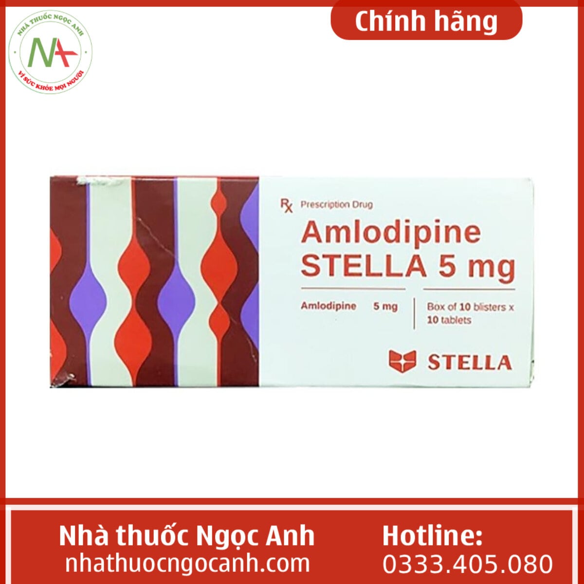 Amlodipine STELLA 5mg