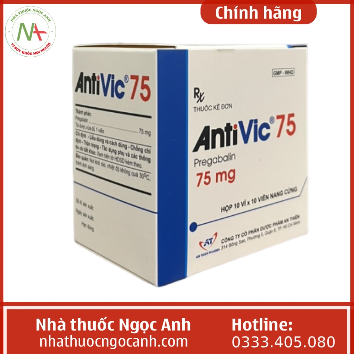 Hộp thuốc AntiVic 75