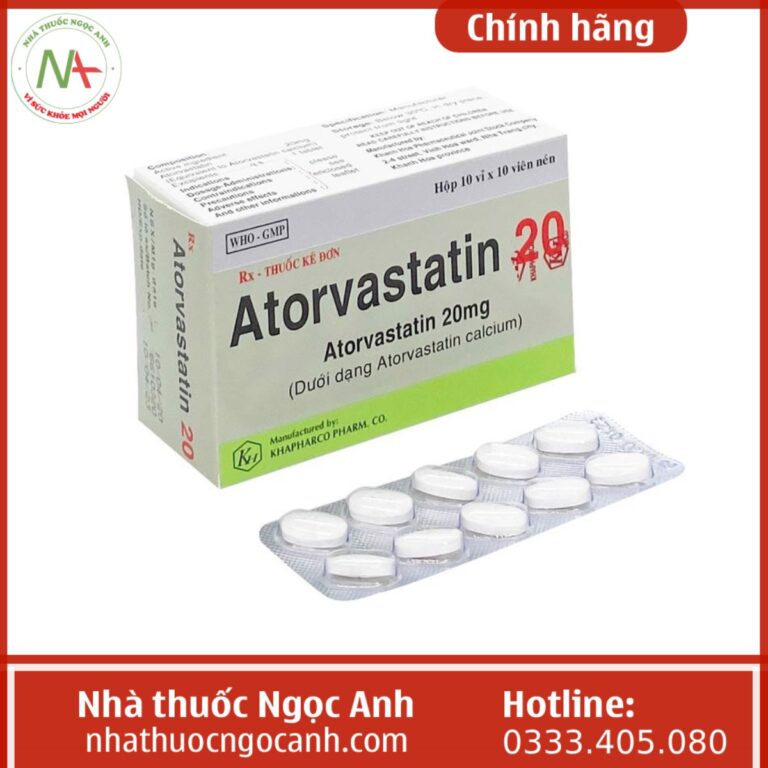 Atorvastatin 20 Khapharco